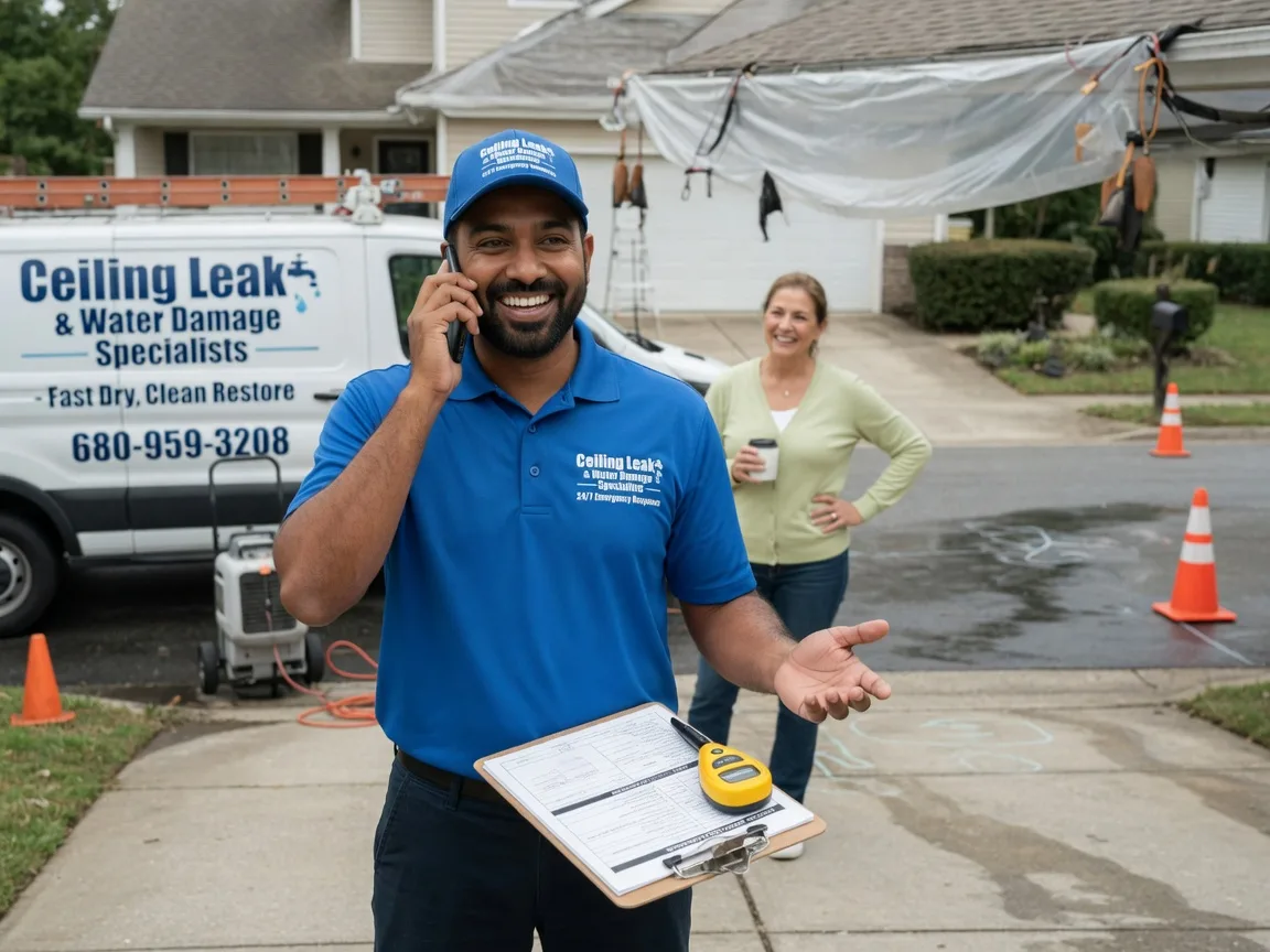 Ceiling Leak Cleanup Saint Francis, MN FAQs